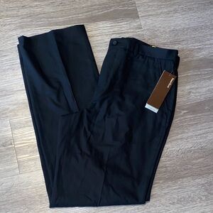 Perry Ellis Classic Fit Black Slacks NWT